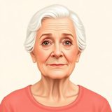 Illustrated portrait of June, an invented FindOkay voice