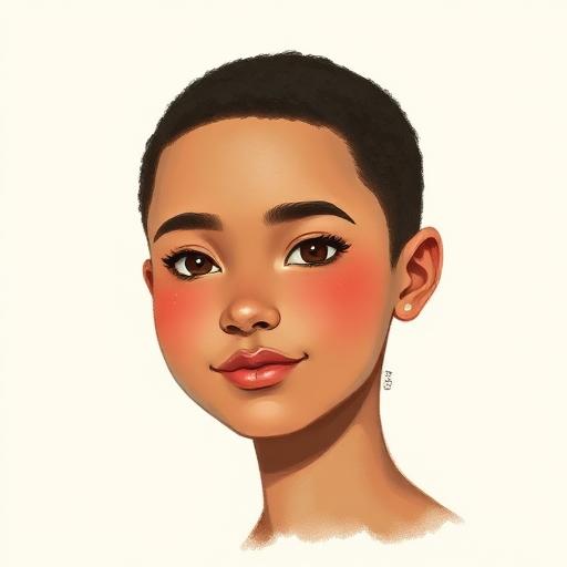 Illustrated portrait of Kai, an invented FindOkay voice